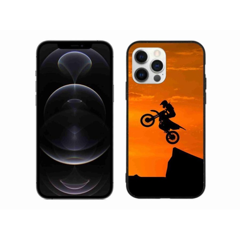 Zselés borítás mmCase iPhone 12 Pro Max készülékhez - motocross