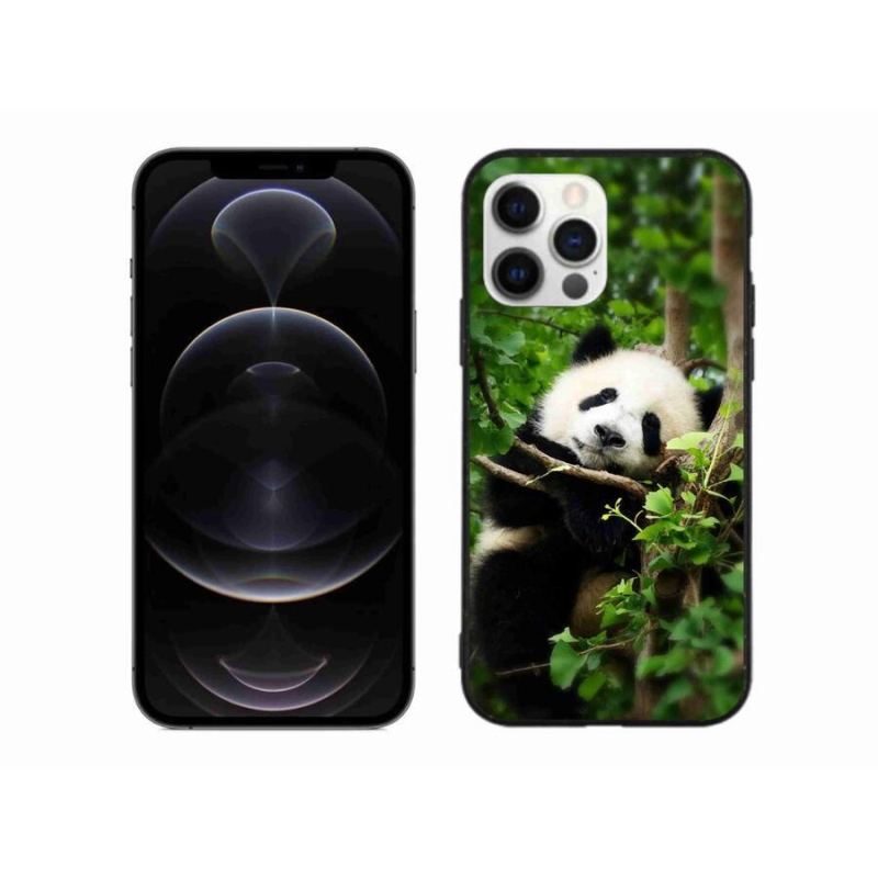 Zselés borítás mmCase iPhone 12 Pro Max készülékhez - panda