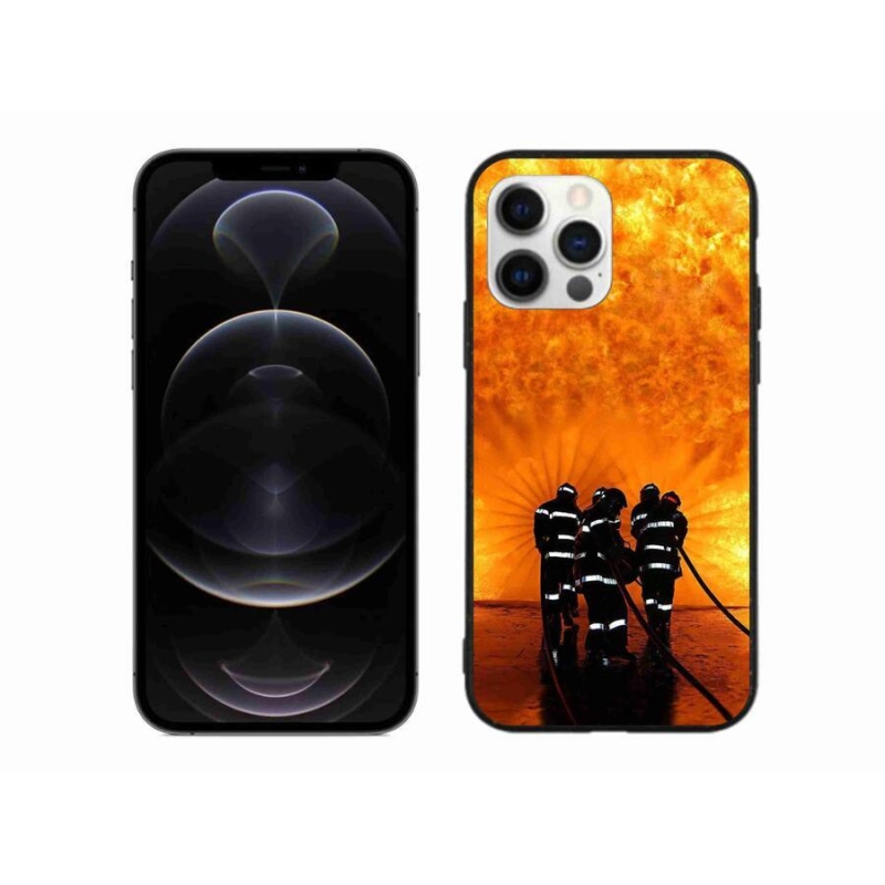 Zselés borítás mmCase iPhone 12 Pro Max készülékhez - tűz