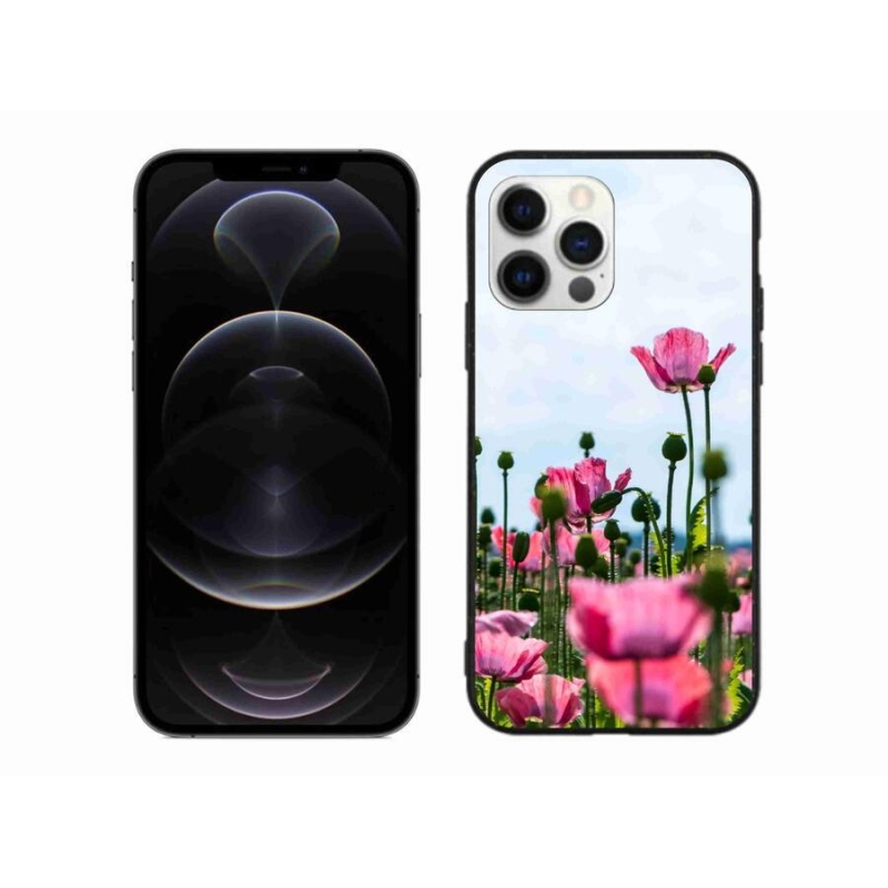 Zselés borítás mmCase iPhone 12 Pro Max készülékhez - mákos színű