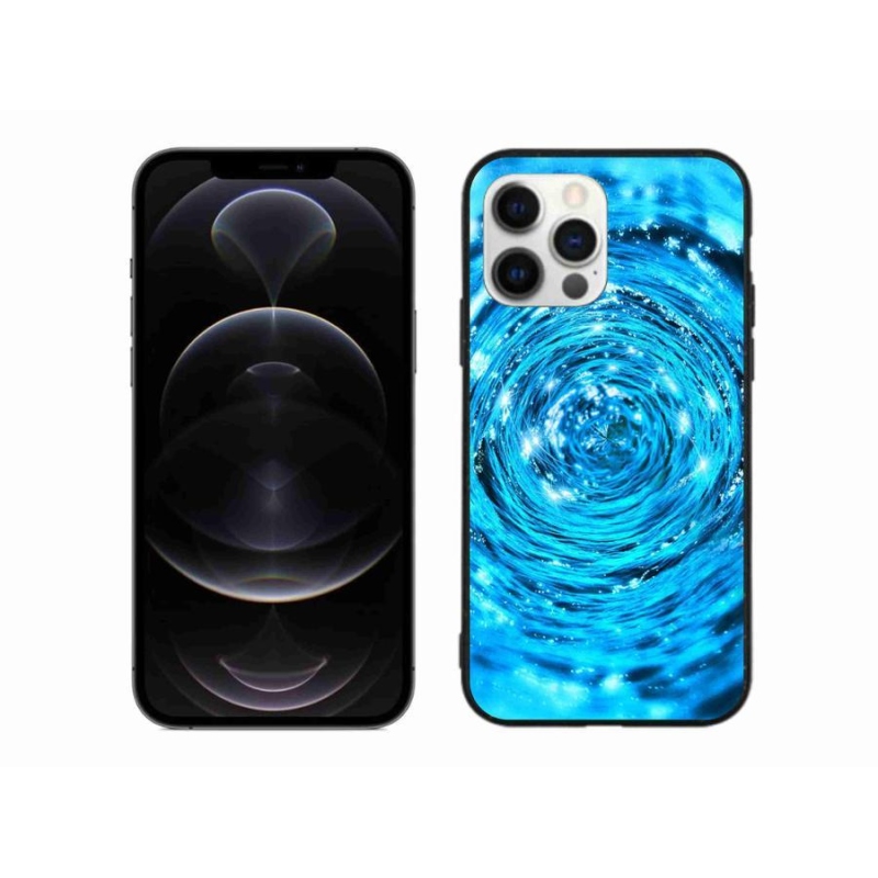 Zselés borítás mmCase iPhone 12 Pro Max készülékhez - water vortex