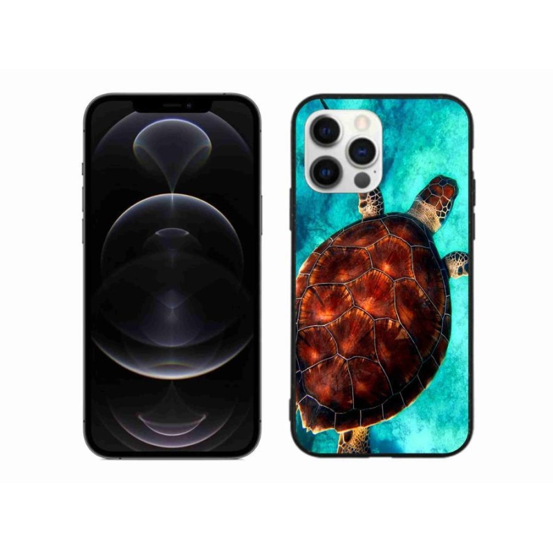 Zselés borítás mmCase iPhone 12 Pro Max készülékhez - teknősbéka