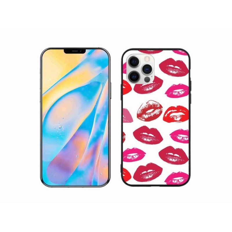 Zselés borítás mmCase iPhone 12 Pro készülékhez - ajkak