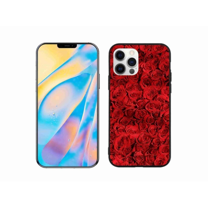 Zselés borítás mmCase iPhone 12 Pro készülékhez - rózsaszínű