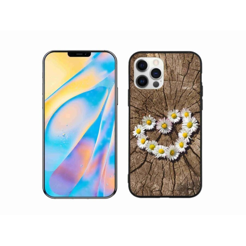 Zselés borítás mmCase iPhone 12 Pro készülékhez - Százszorszépek szíve