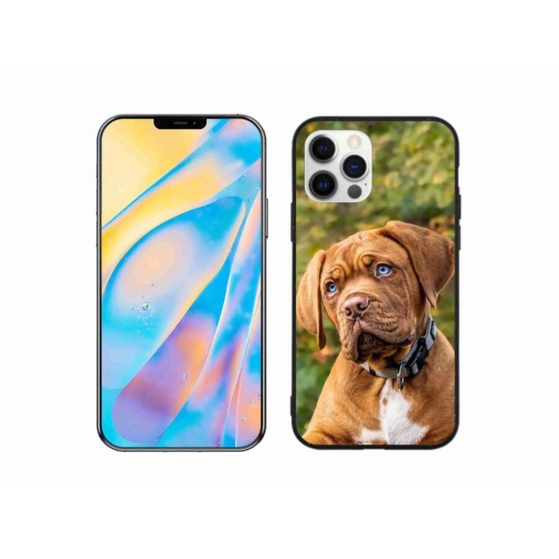 Zselés borítás mmCase iPhone 12 készülékhez - kölyökkutyakék