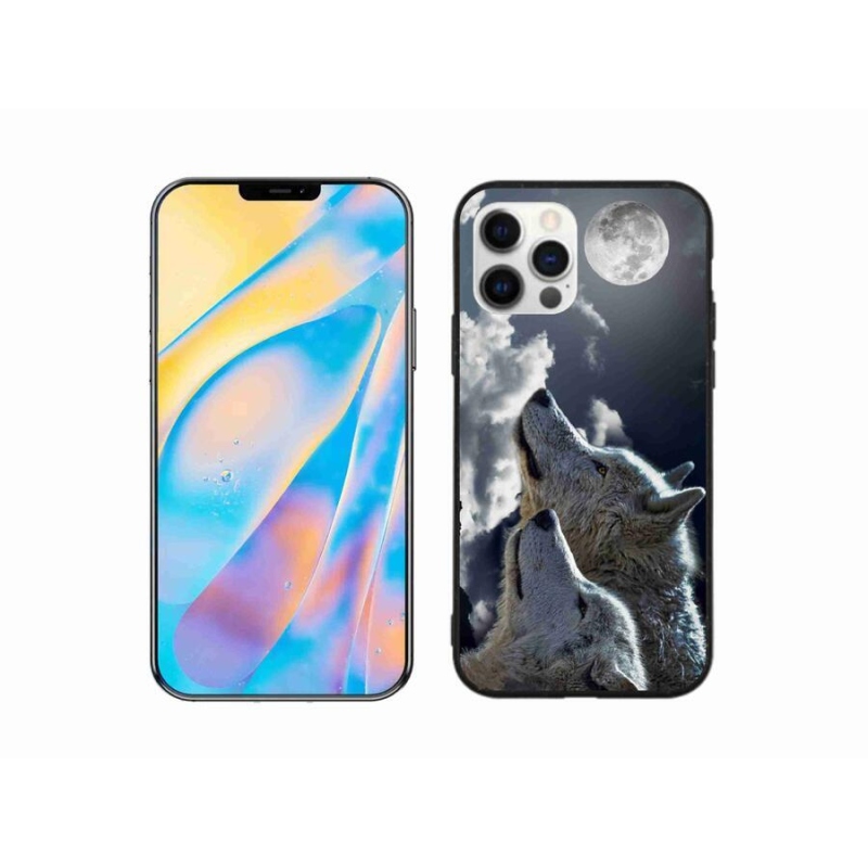 Gél borítás mmCase iPhone 12 készülékhez - farkasok