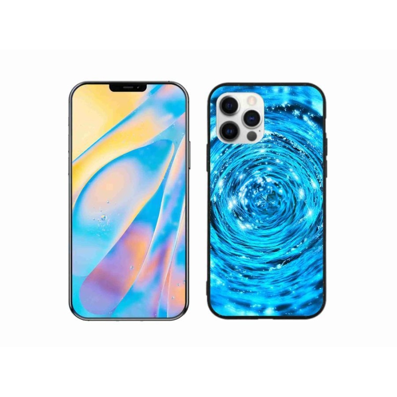 Zselés borítás mmCase iPhone 12 készülékhez - water vortex