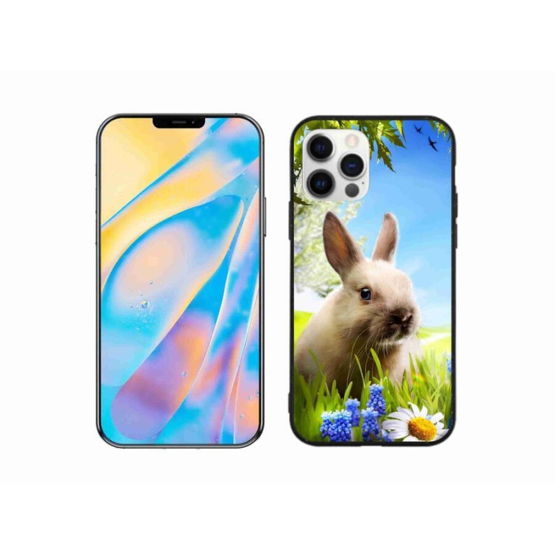 Zselés borítás mmCase iPhone 12 készülékhez - nyuszi