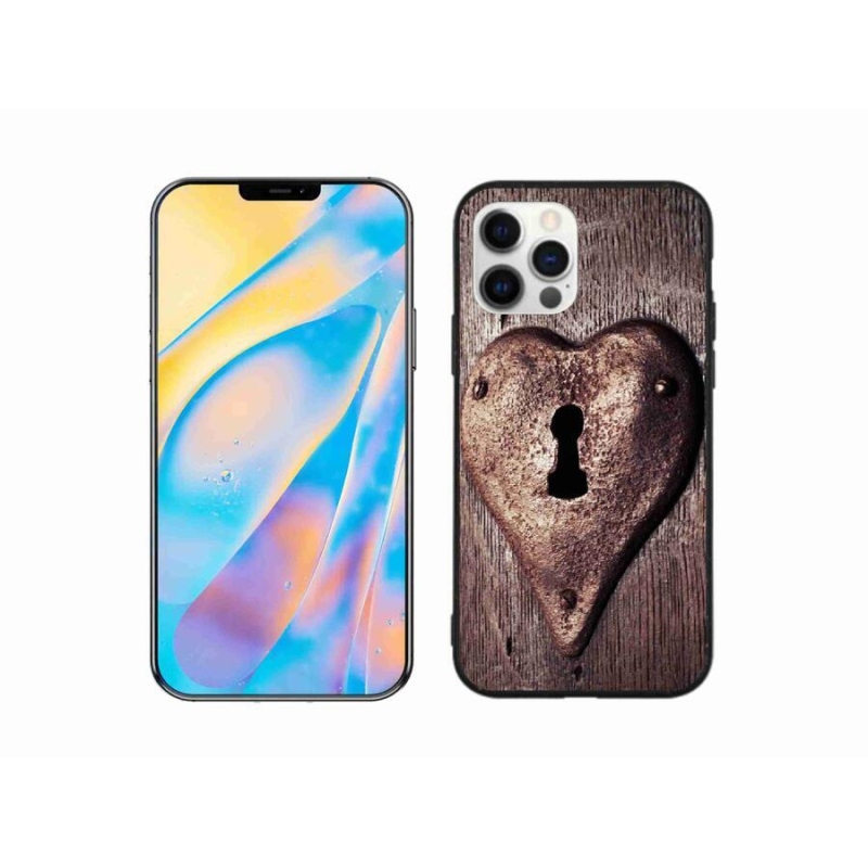 Gél borító mmCase iPhone 12 készülékhez - szív alakú zár