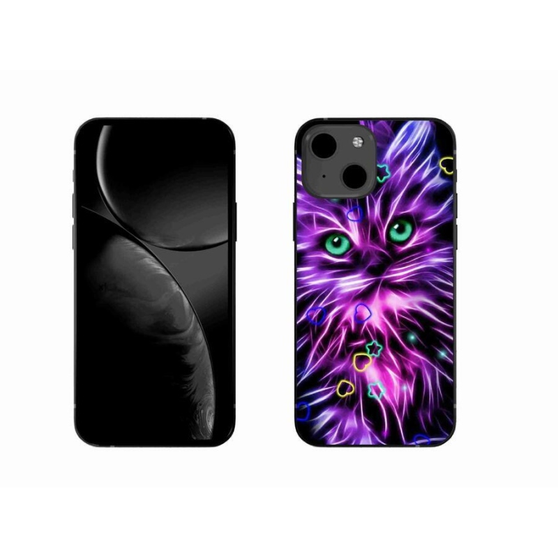 Zselés borítás mmCase iPhone 13 6.1 készülékhez - absztrakt macska