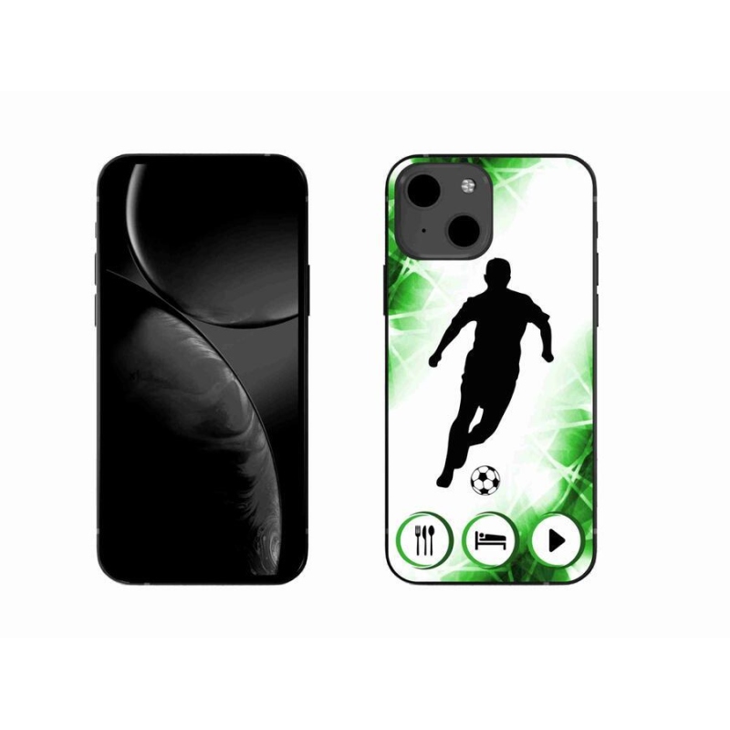 Gél borítás mmCase iPhone 13 6.1 készülékhez - futballista