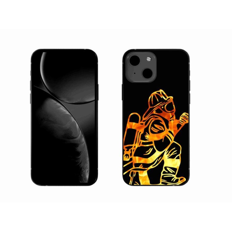 Zselés borítás mmCase iPhone 13 6.1 - tűzoltó 1