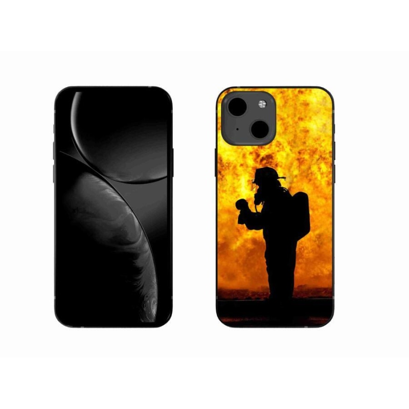Gél borítás mmCase iPhone 13 6.1 készülékhez - tűzoltó