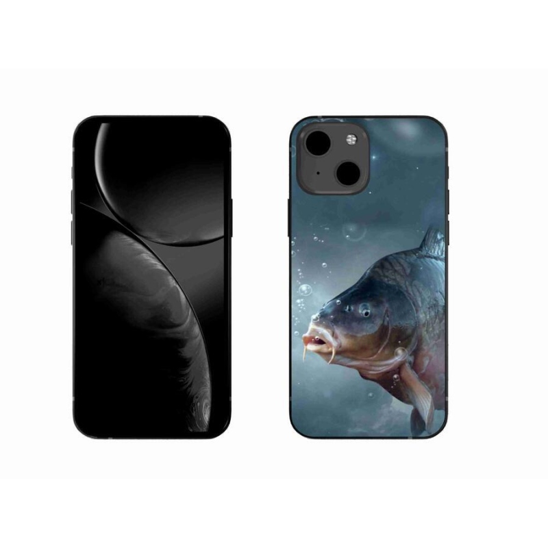 Gél borítás mmCase iPhone 13 6.1 készülékhez - ponty és buborékok