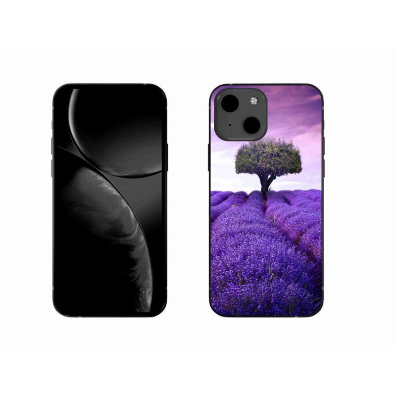 Zselés borítás mmCase iPhone 13 6.1 készülékhez - levendula rét