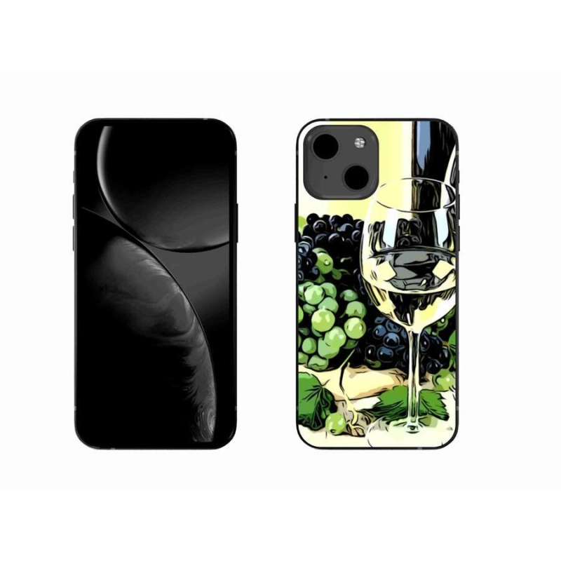 Gél borítás mmCase iPhone 13 6.1 készülékhez - pohár bor