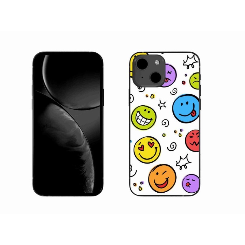 Gél borítás mmCase iPhone 13 6.1 készülékhez - smiley-k