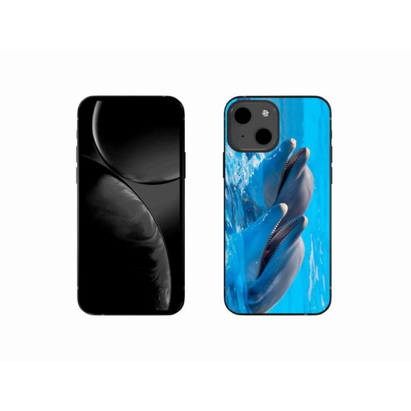 Zselés borítás mmCase iPhone 13 mini 5.4 - delfinek számára