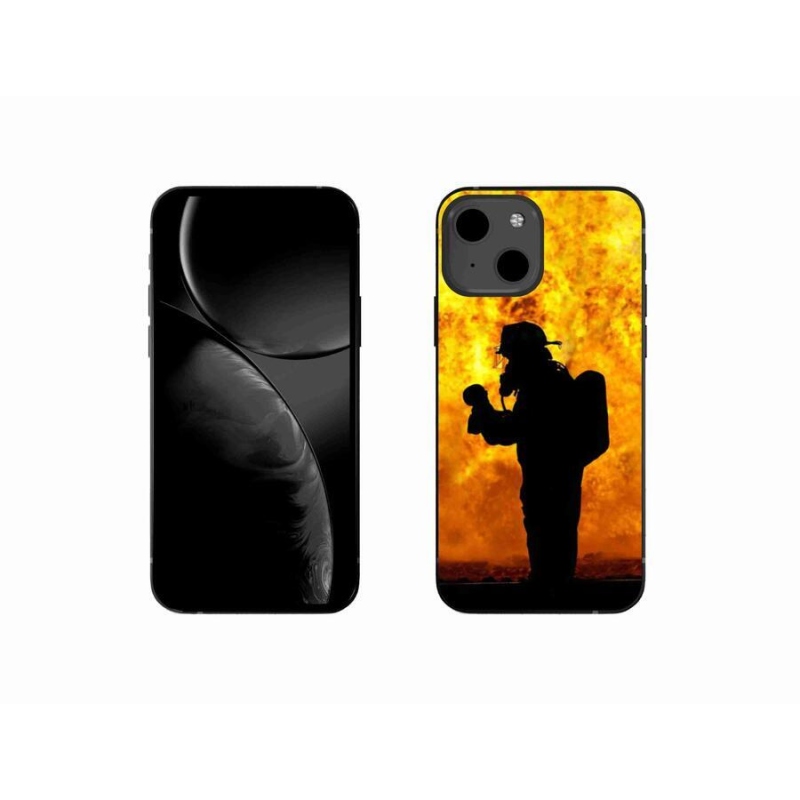 Gél borítás mmCase iPhone 13 mini 5.4 - tűzoltóhoz