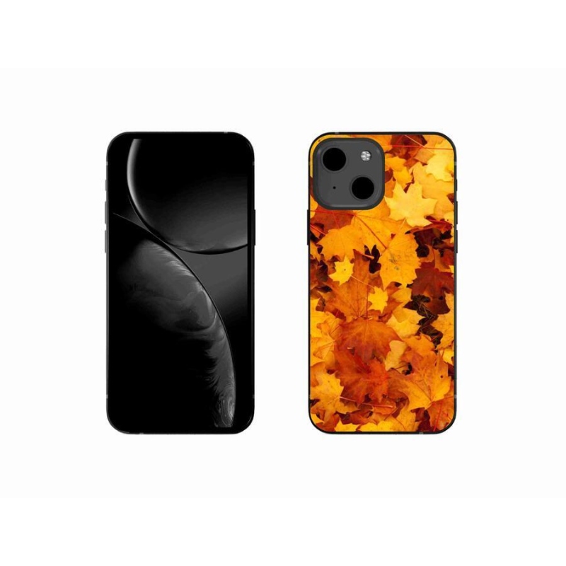Gél borítás mmCase iPhone 13 mini 5.4 - juharlevelek - iPhone 13 mini 5.4 - juharlevelek