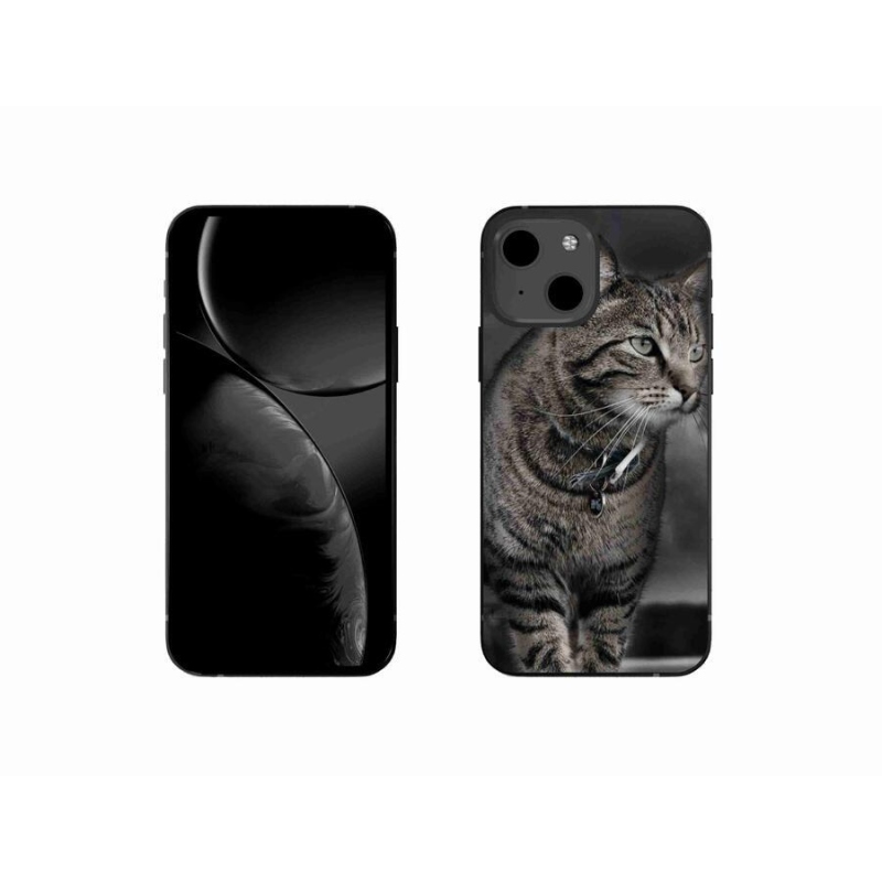 Zselés borítás mmCase iPhone 13 mini 5.4 - macska