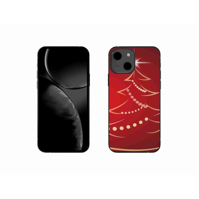 Gél borítás mmCase iPhone 13 mini 5.4 - karácsonyfa rajzfilmhez