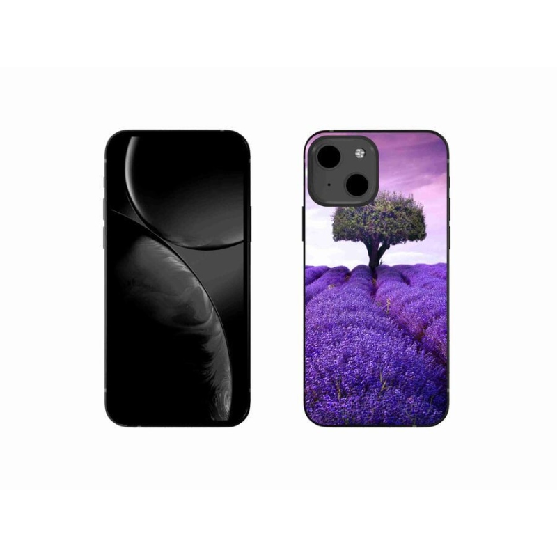 Zselés borítás mmCase iPhone 13 mini 5.4 készülékhez - levendula rét