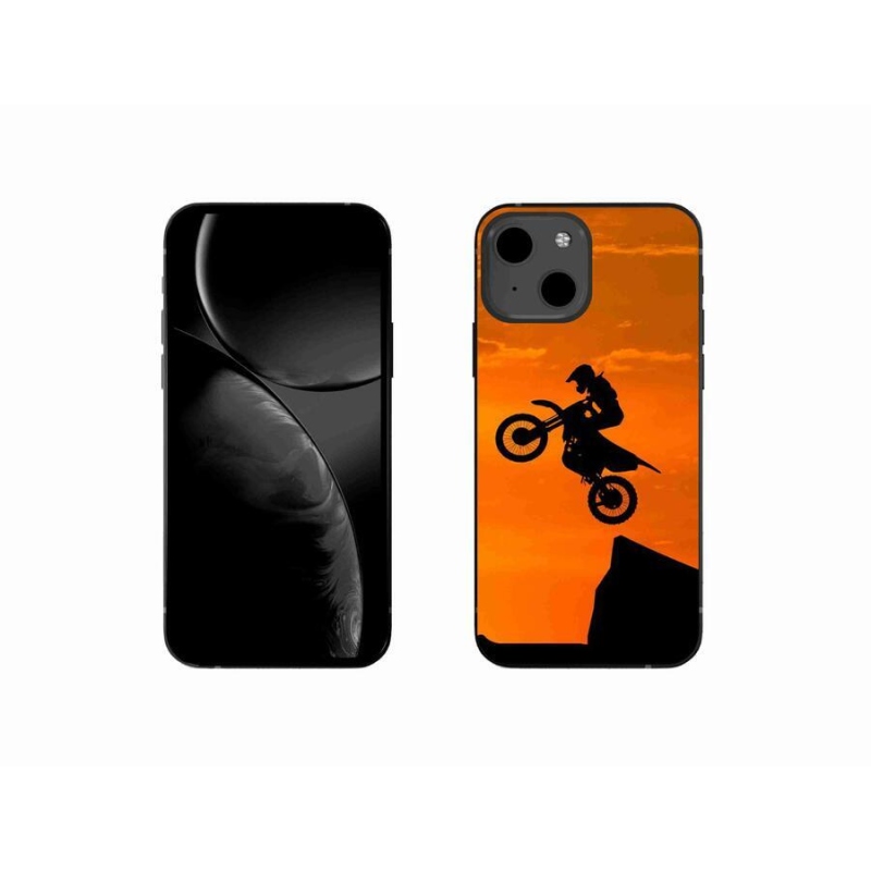 Zselés borítás mmCase iPhone 13 mini 5.4 - motocross - iPhone 13 mini 5.4 számára