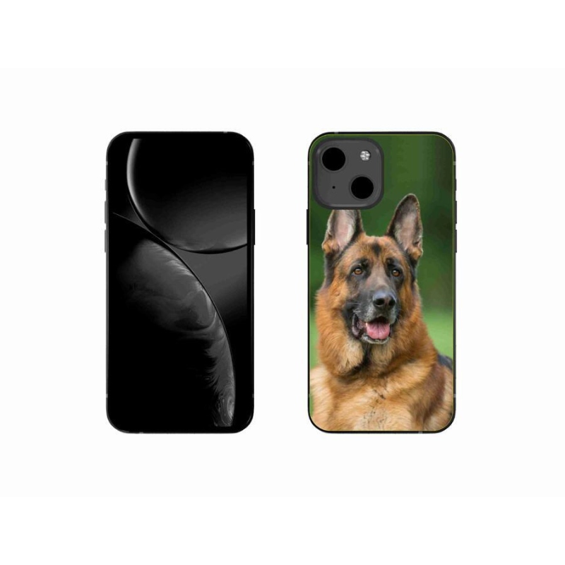 Zselés borítás mmCase iPhone 13 mini 5.4 - Német juhászkutya számára