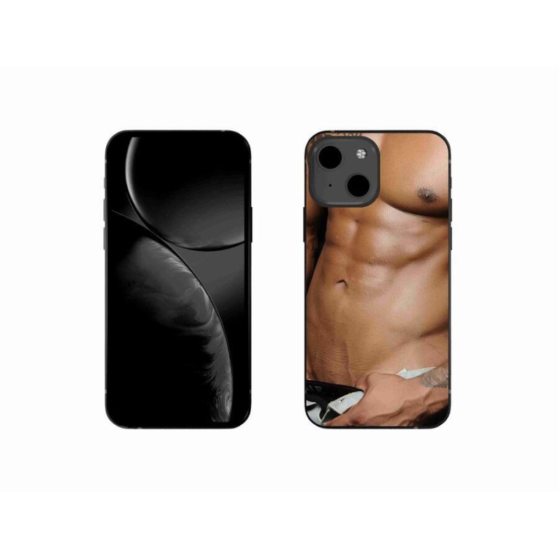 Gél borítás mmCase iPhone 13 mini 5.4 - szexi férfi számára