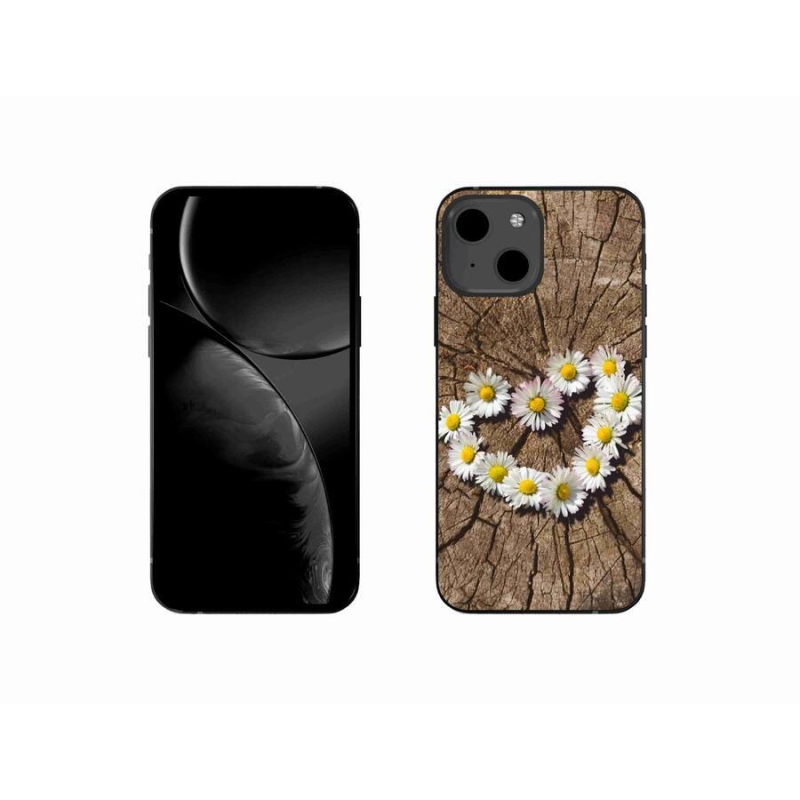 Zselés borítás mmCase iPhone 13 mini 5.4 készülékhez - Százszorszépek szíve