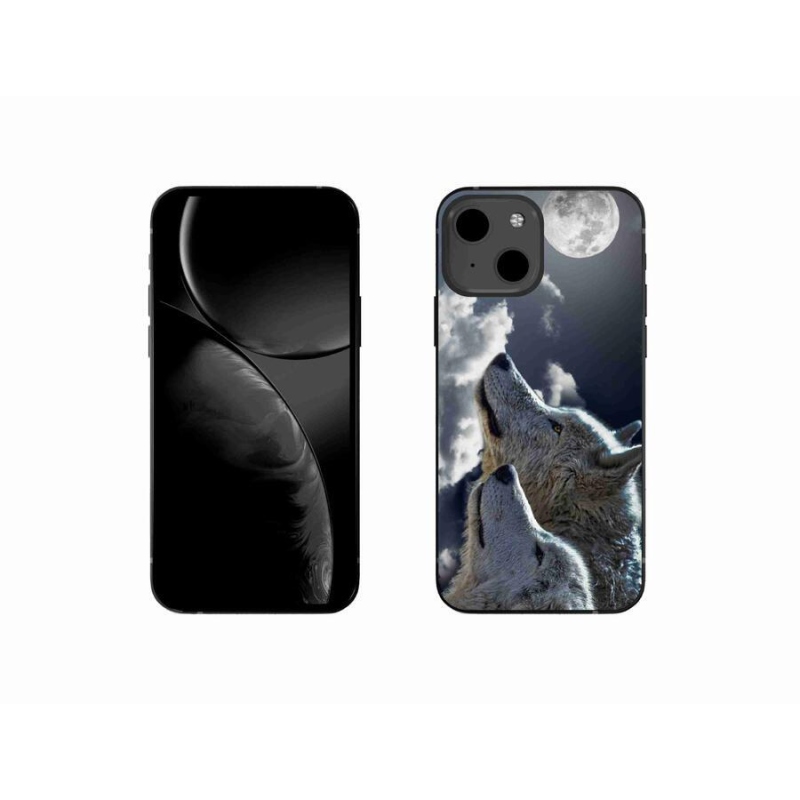 Zselés borítás mmCase iPhone 13 mini 5.4 - farkasok számára