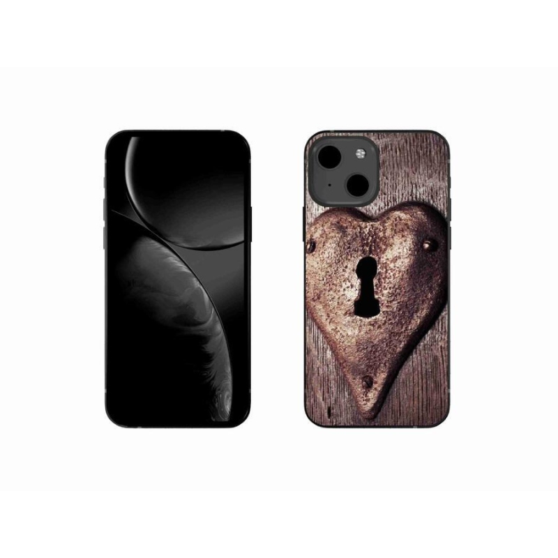 Gél borítás mmCase iPhone 13 mini 5.4 - szív alakú zárt tok