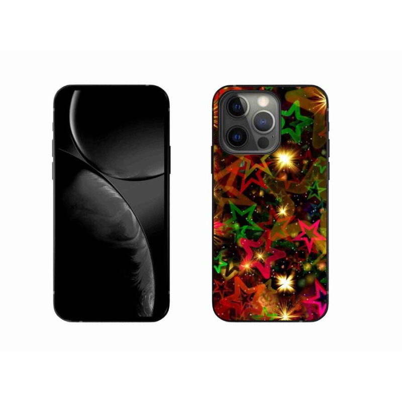 Gél borítás mmCase iPhone 13 Pro 6.1 készülékhez - színes csillagok