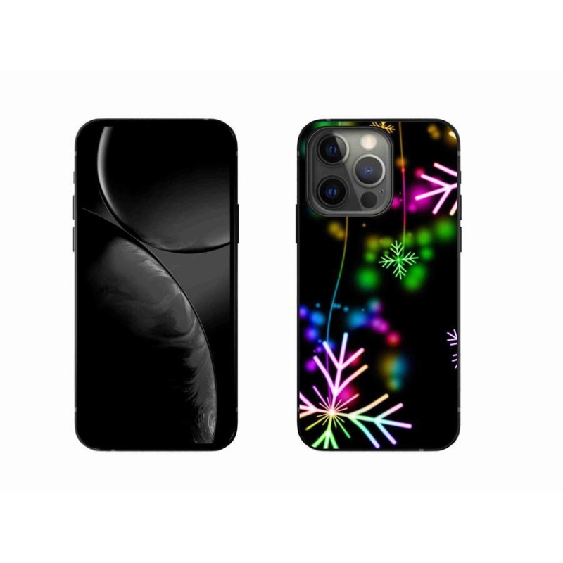 Zselés borítás mmCase iPhone 13 Pro 6.1 készülékhez - színes pelyhekkel