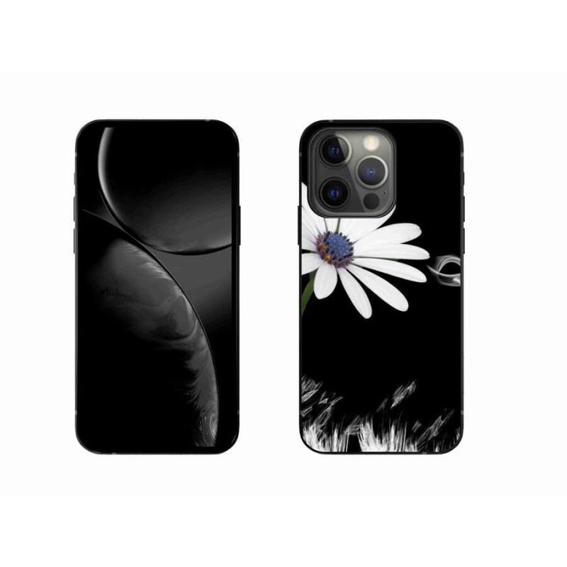 Gél védőhuzat mmCase iPhone 13 Pro 6.1 készülékhez - fehér virág