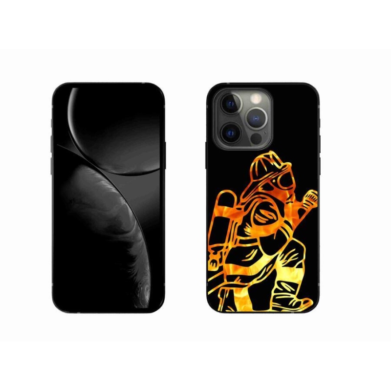 Zselés borítás mmCase iPhone 13 Pro 6.1 - tűzoltó 1
