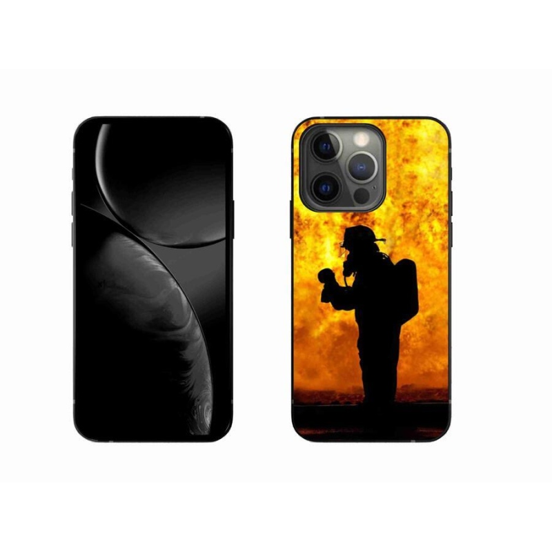 Zselés borítás mmCase iPhone 13 Pro 6.1 - tűzoltó számára