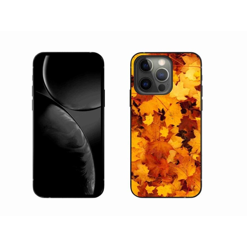 Gél borítás mmCase iPhone 13 Pro 6.1 készülékhez - juharlevelek