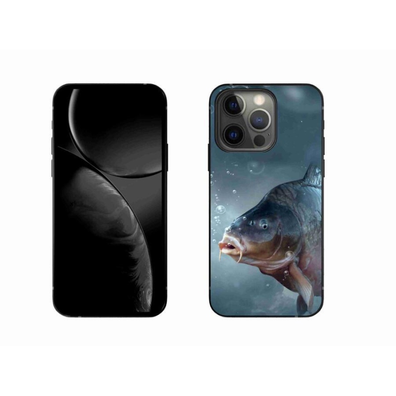 Zselés borítás mmCase iPhone 13 Pro 6.1 készülékhez - ponty és buborékok