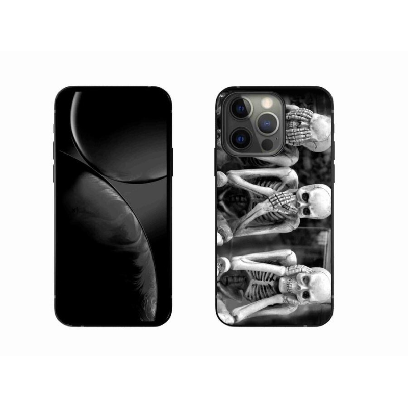 Zselés borítás mmCase iPhone 13 Pro 6.1 készülékhez - csontvázak