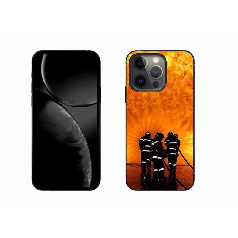 Zselés borítás mmCase iPhone 13 Pro 6.1 - tűz