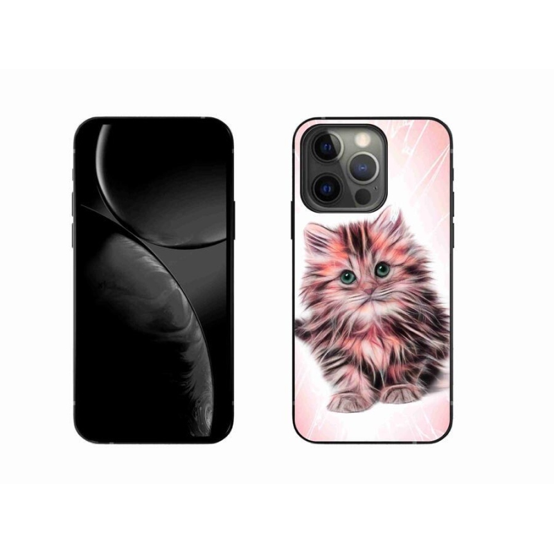 Gél borítás mmCase iPhone 13 Pro 6.1 készülékhez - aranyos cica