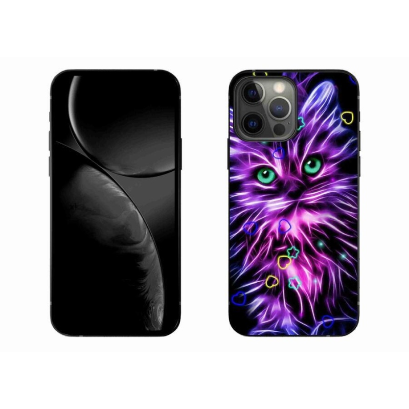 Zselés borítás mmCase iPhone 13 Pro Max 6.7 - absztrakt macska - iPhone 13 Pro Max 6.7 - absztrakt macska