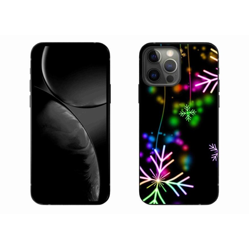 Zselés borítás mmCase iPhone 13 Pro Max 6.7 készülékhez - színes pelyhekkel