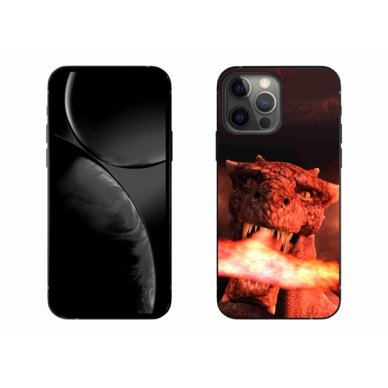 Zselés borítás mmCase iPhone 13 Pro Max 6.7 - sárkány