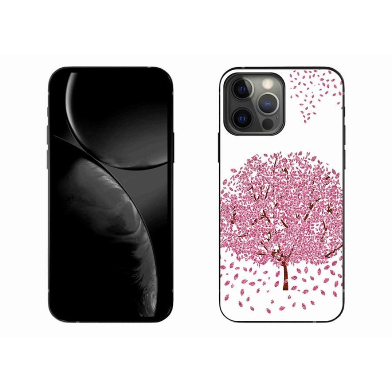 Gél borítás mmCase iPhone 13 Pro Max 6.7 készülékhez - rajzfilmfa levelekkel