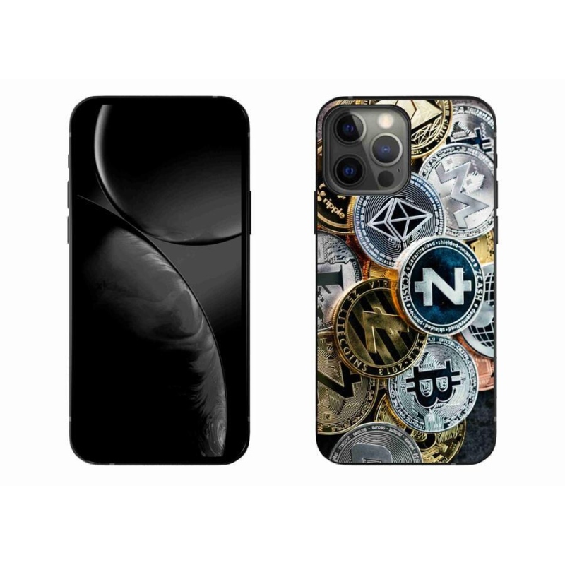 Gél borítás mmCase iPhone 13 Pro Max 6.7 - kriptovalutákhoz 13 Pro Max 6.7 - kriptovaluták