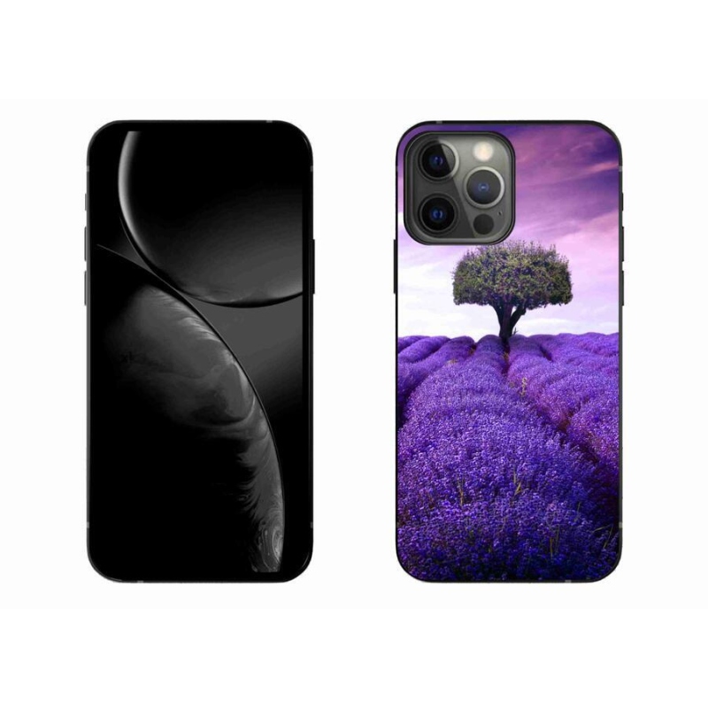 Gél védőhuzat mmCase iPhone 13 Pro Max 6.7 készülékhez - levendula rét